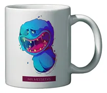 Comprar Taza Ceramica Importada Premium Rick And Morty Mr Meeseeks Blanco Rick And Morty Mr Meeseeks