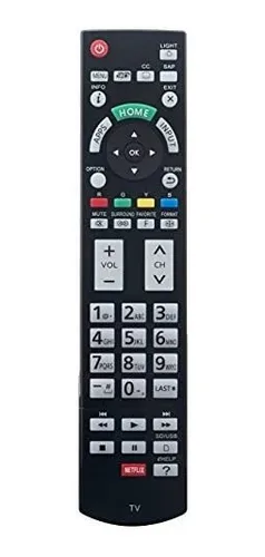 Control Remoto De Reemplazo Para Panasonic Viera Tc-p55vt60