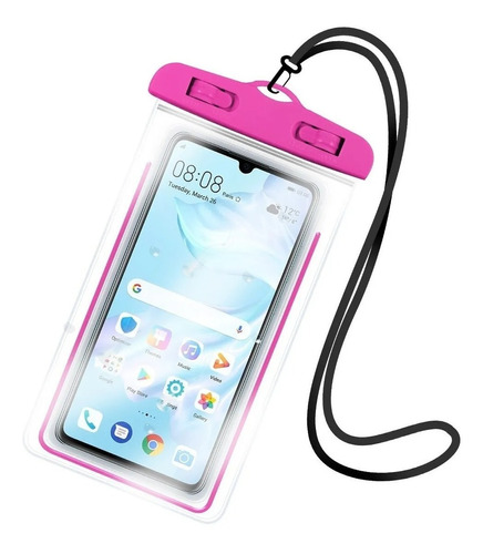 Funda Contra Agua Sumergible Protector Universal Celular 