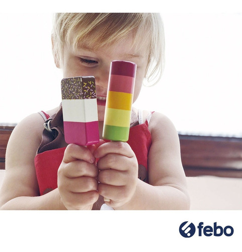 Imagen 3 de 5 de Set Paletas De Helados Tender Leaf Toys De Madera Febo