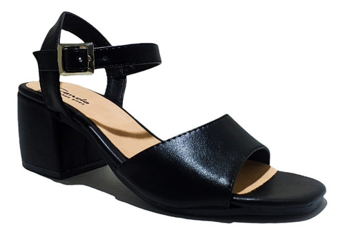 Imagen 2 de 5 de Sandalias Agatha Black
