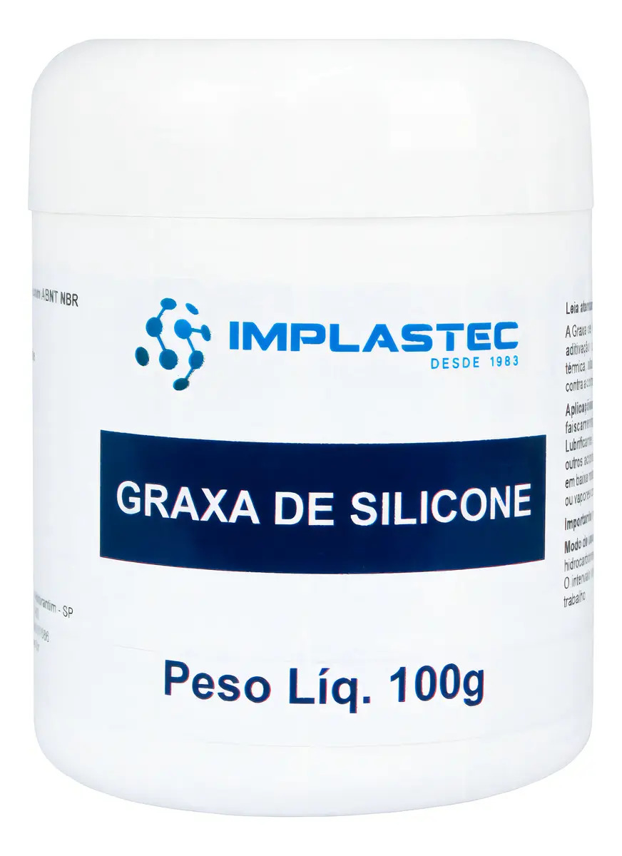 Graxa De Silicone Implastec 100g (igs / G. Sil.) 200