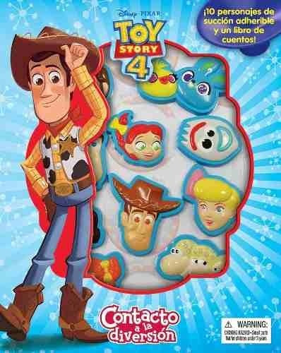 Toy Story 4 Contacto A La Diversion Libro P/niños Personajes