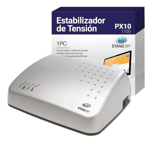 Estabilizador De Tension Y Proteccion 250w Standby Px10