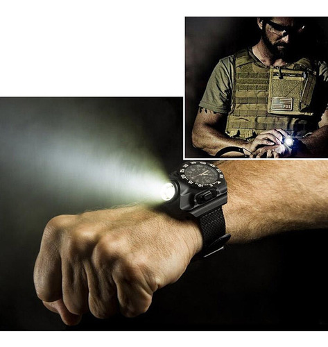 Reloj Led Superbrillante Para Hombre 3 En 1