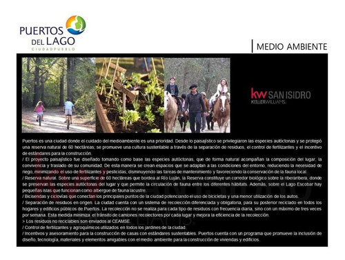Lote | En Venta |al Lago| Puertos Del Lago B° Muelles | Escobar | Nordelta 2