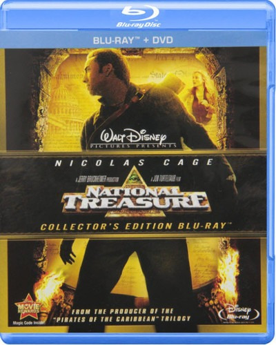 Película Blu-ray + Dvd National Treasure