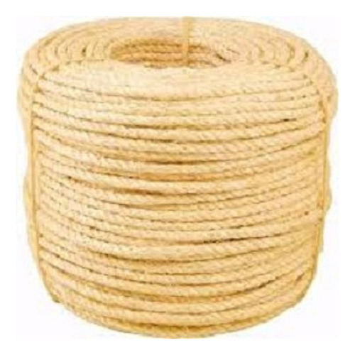 Corda Sisal Rolo 6mm Com 220m
