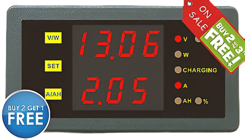 Dc 120v 30a Positivo Negativo Actual Voltaje Batería Capacid