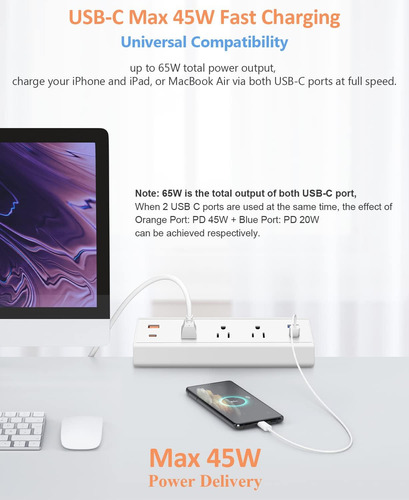 - Abrazadera De Computadora, Tira De Alimentación Usb ...