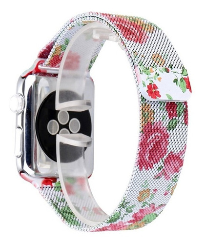 Imagen 1 de 5 de Malla Smart Watch Apple Milanese  Magnetica