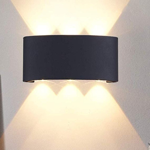 Aplique De Pared 6 Led Luz Calida Decoracion Hogar