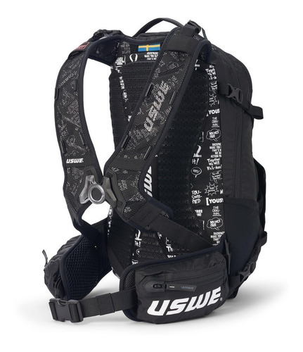 Mochila Mtb/moto Shred 16 Carbon Negro Uswe Original