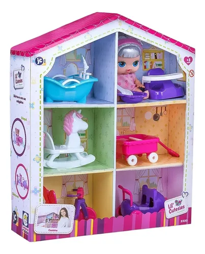Casa con muñecos lil cutesies deals