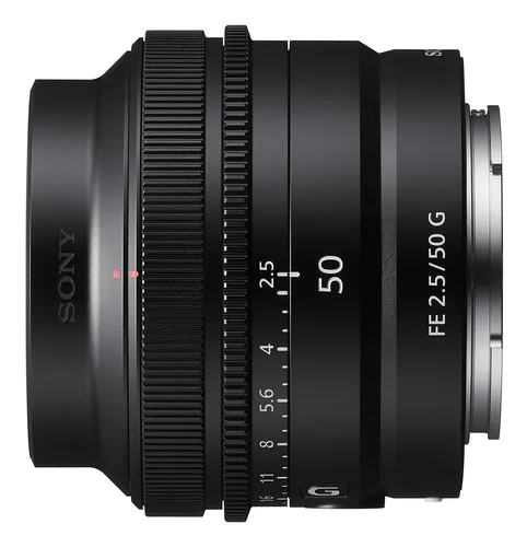 Lente Sony Fe 50mm F2.5 G Full-frame Ultracompacta G | Frete grátis