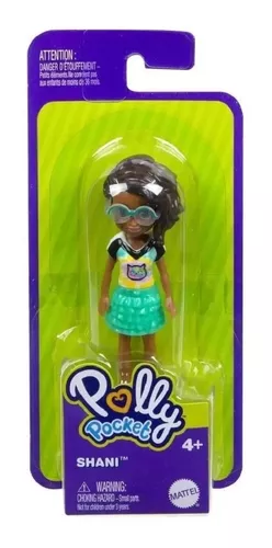 Polly Pocket Shani Saia Verde - Bumerang Brinquedos