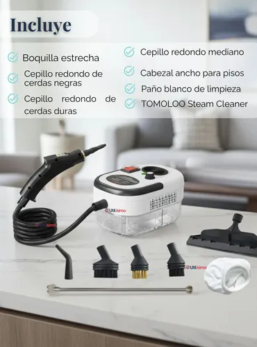 Limpiador De Vapor A Presión 2500w Alta Temperatura