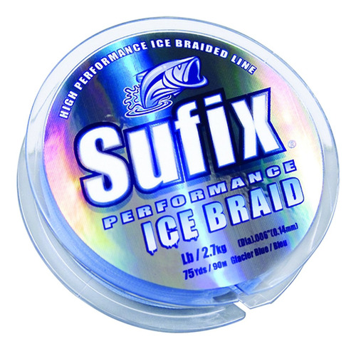 Sufix Performance - Lnea De Trenza De Hielo De Tamao Carrete