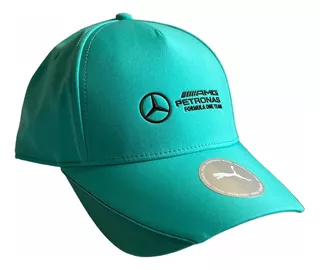 Gorra Mercedes Benz Team F1 Verde Coral