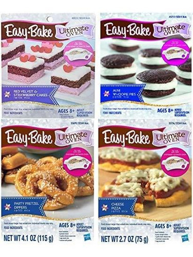 Easy Bake Mega Bundle Juego De 4 Mezclas De Horno Para Repos