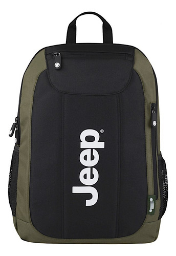 Backpack Unisex Jeep Jpss23bp203 Textil Negro