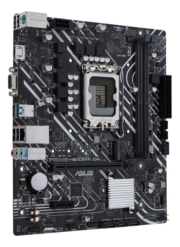 Placa Madre Asus Prime H610m-k D4, Lga1700, Ddr4, Microatx