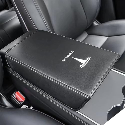 Monong Car Armrest Cover For Tesla Model 3 Model Y Center Co