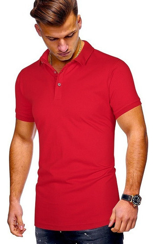 Camiseta Tipo Polo For Hombre