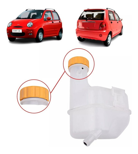 Chery Qq Spark Matiz Deposito Bidon Agua Reforzado 1 Pico Su