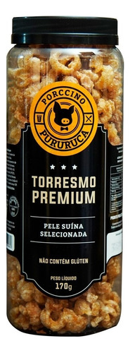 Pururuca Torresmo Premium Porccino Pote De 170g