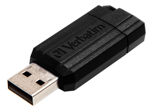 Memoria USB Verbatim Store 'n' Go Pinstripe 16GB 2.0 negro