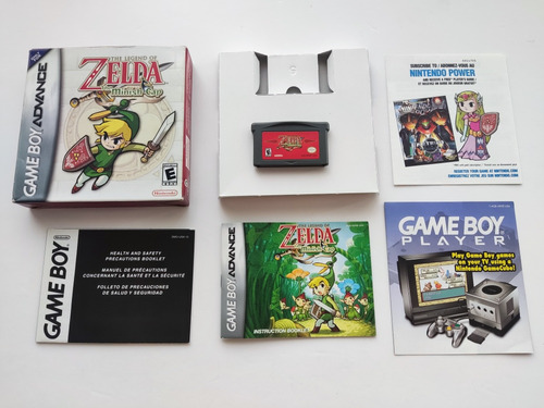 Juego De Gameboy Advance The Legend Of Zelda The Minish Cap