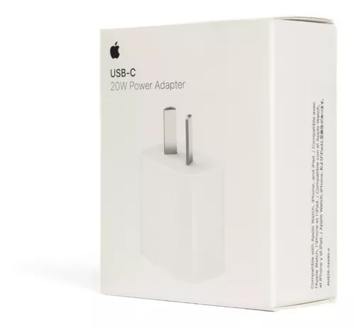 Cargador Apple Original Certificado – 20W – Carga Rápida – iPhone
