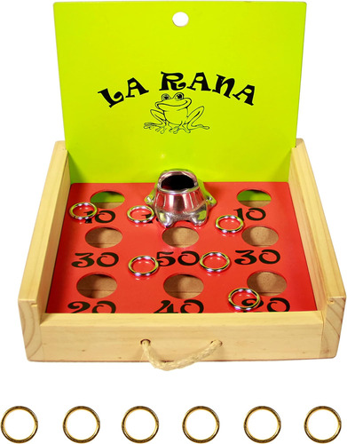 Eco-parces Juego Sapo Rana Colombiana Juegos De Madera Para 