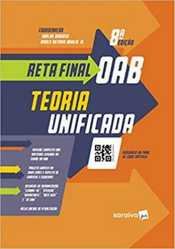 Reta Final Oab - Teoria Unificada - 8ª Edição (2019)