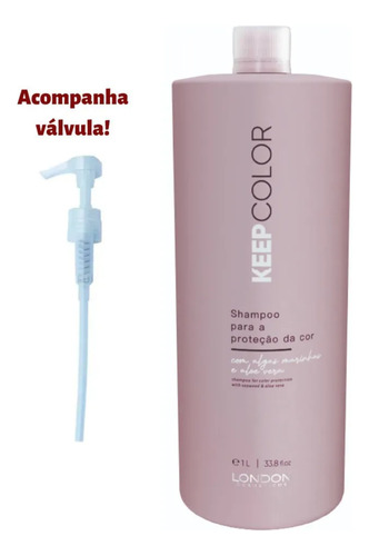 Shampoo Keep Color 1l Hidrata, Restaura E Protege A Cor