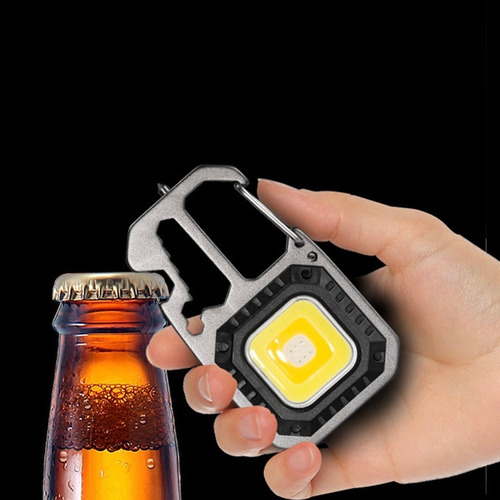 Lanterna Tática Multifuncional Mini Glare Cob Chaveiro Luz