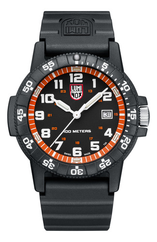 Reloj Luminox Hombre Leatherback Sea Turtle Giant 0320 Correa Naranja