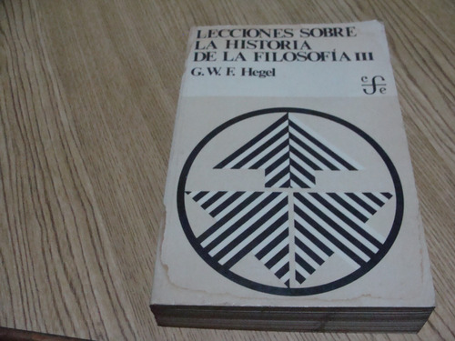 Lecciones Sobre La Historia De La Filosofia Iii , Año 1977 