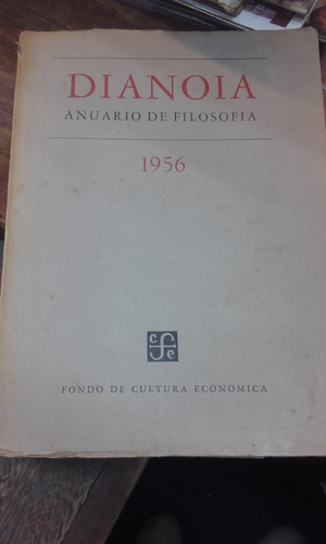 Dianoia Anuario De Filosofia 1957