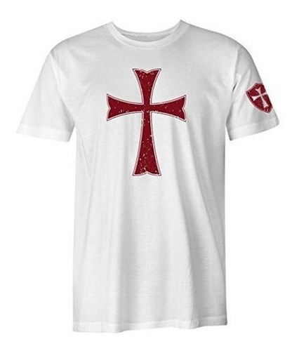 Tees Fantasticos Caballeros Templarios Cruzados Cruz Camise