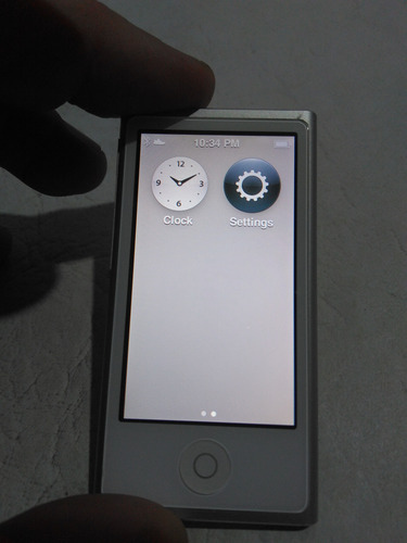 Apple Ipod Nano 7a Generación Md480e Plata 16gb Exc.no Envio Plata (Usado)