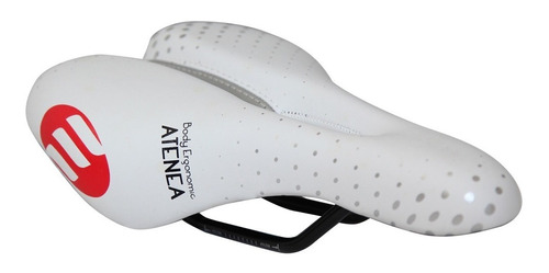 Asiento Sin Broche 26x15.5cm Blanco Bicicleta Elite Atenea