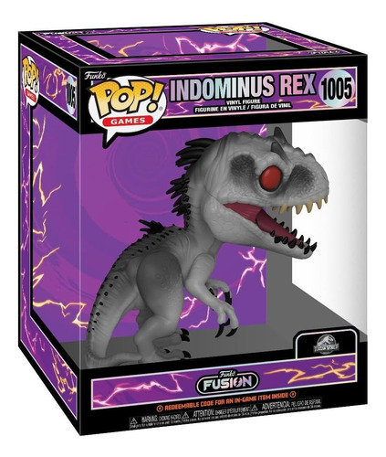Funko Pop! Fusion Jurassic World - Indominus Rex #1005 Stand