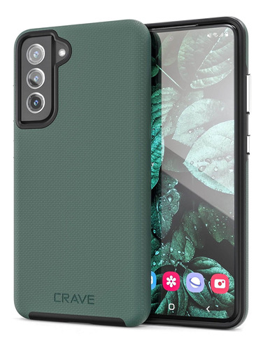 Crave Estuche Doble Proteccion Para Samsung Galaxy S21