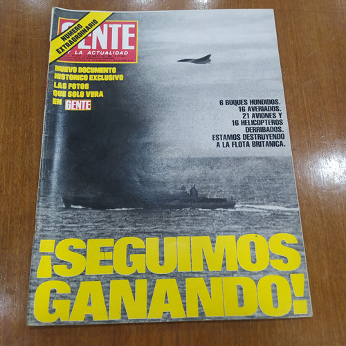 Revista Gente N° 879 27/5/82 Guerra De Malvinas