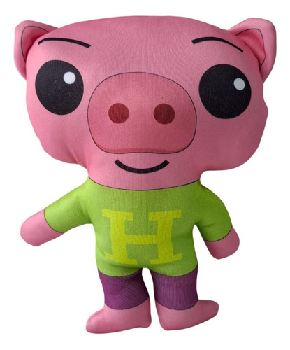 Peluche Cerdito Enojón Hoggie De Plim Plim 28cm. Hoggie