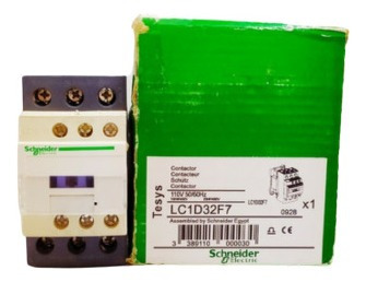 Contactor 32amp, 120vac Schneider Electric Lc1d32f7 
