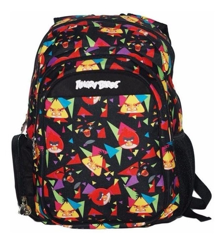 Mochila Notebook Angry Birds Costas Colorida Jovem Santino