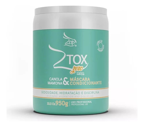 Máscara Btx Orgânica Zap Zero 950g Original E Nota Fiscal